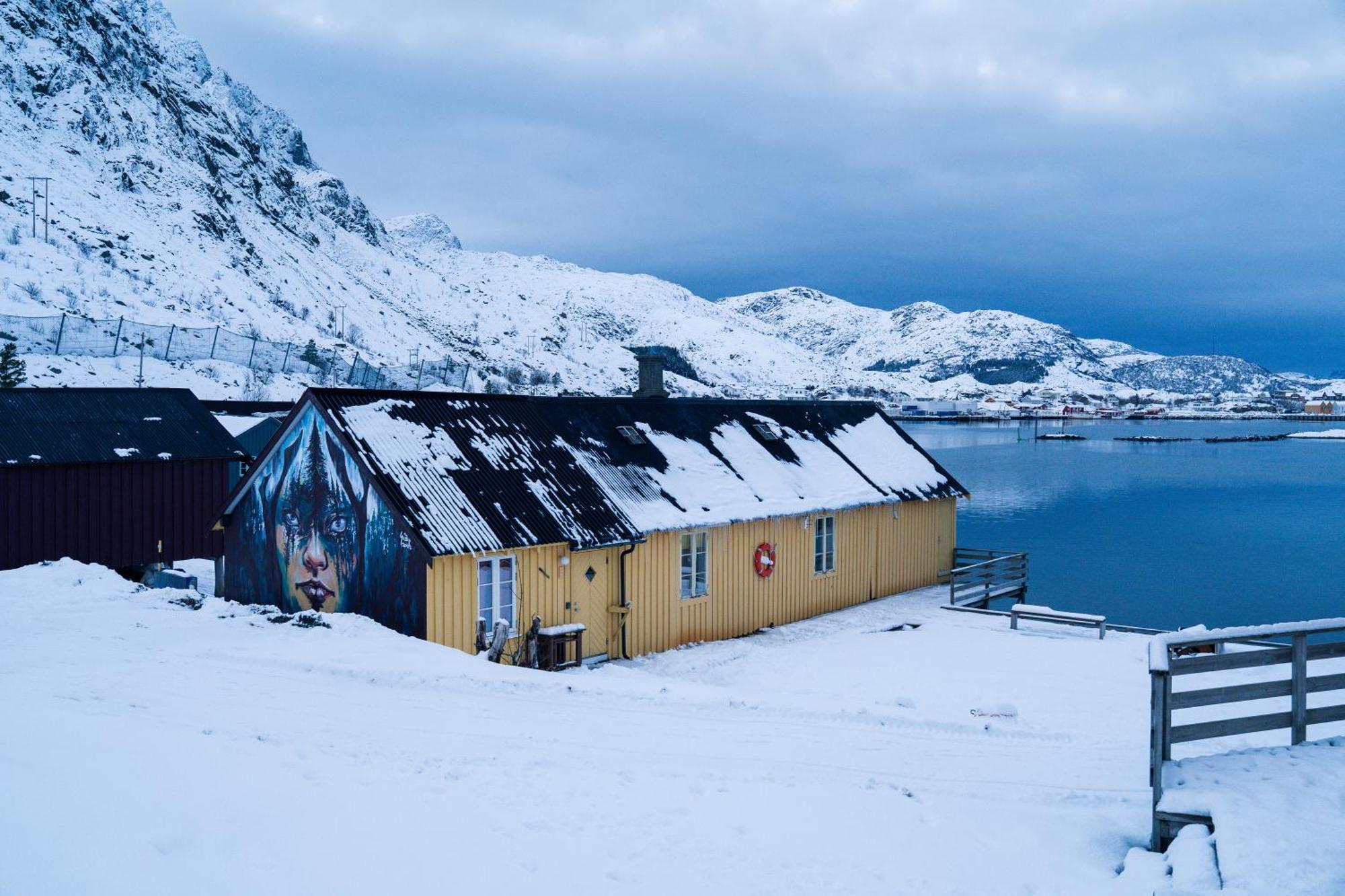Kraemmervika Rorbuer - Rustic Cabins In Lofoten Баллстад Экстерьер фото