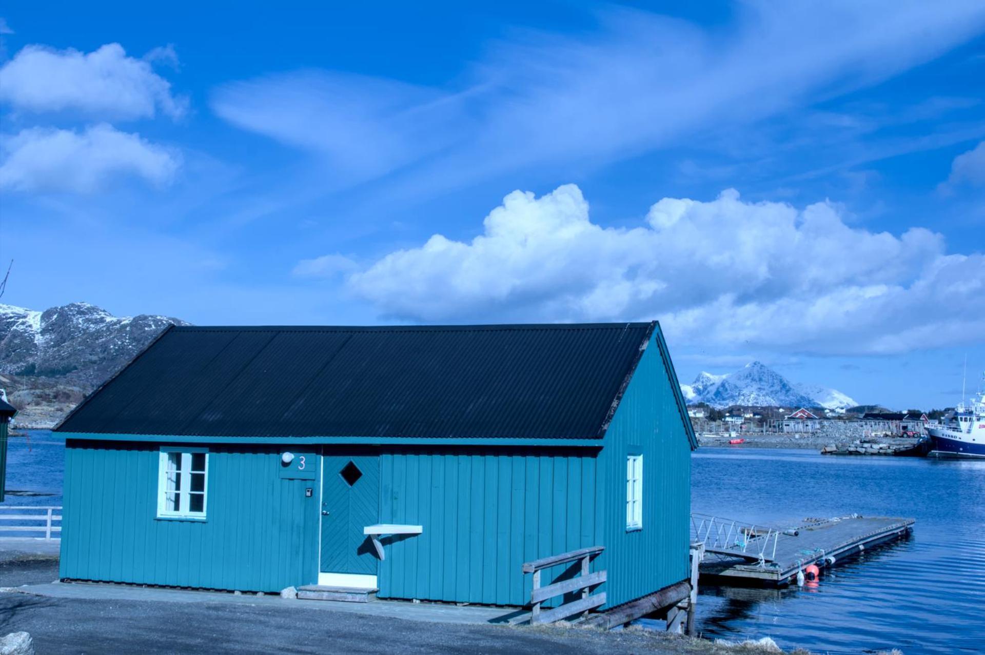 Kraemmervika Rorbuer - Rustic Cabins In Lofoten Баллстад Экстерьер фото